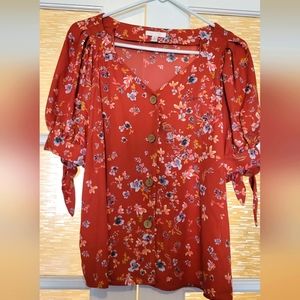 Womens Lauren Conrad Size M Blouse